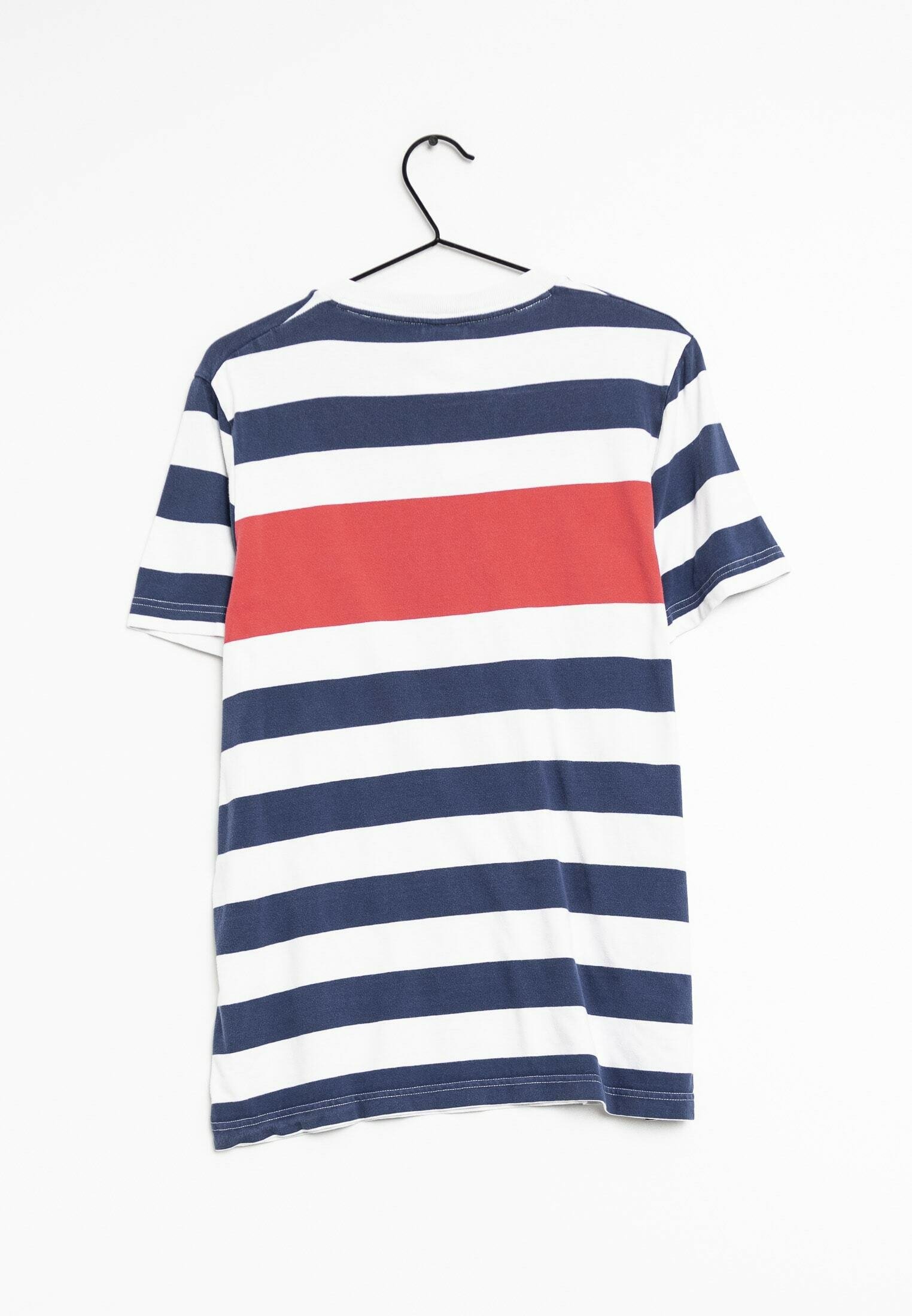hollister red white and blue shirt