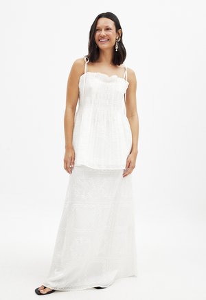 Maxi skirt - white