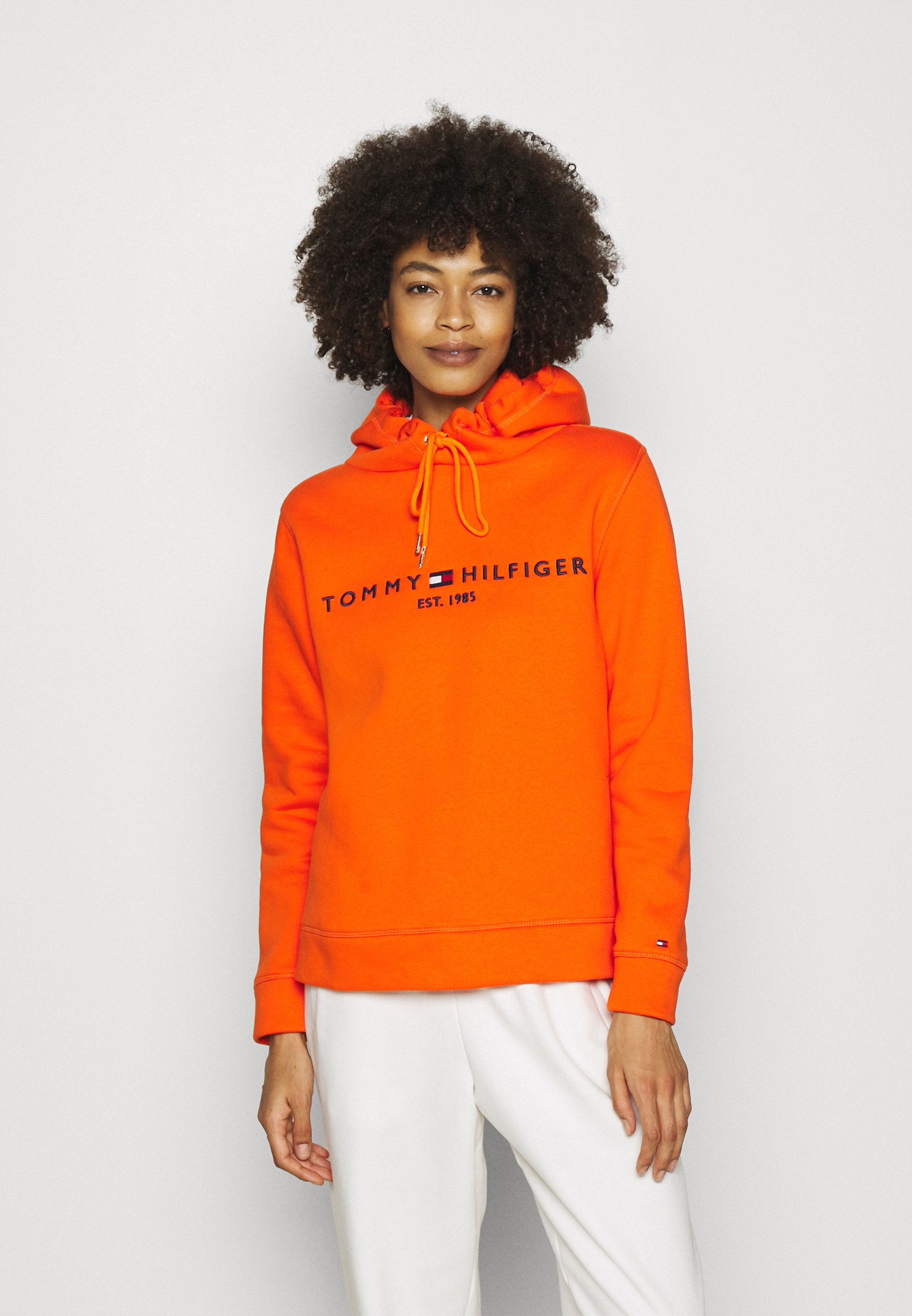Tommy hilfiger jumper orange Clearance