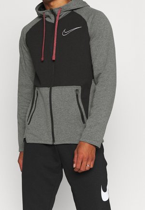Sudadera con cremallera - black