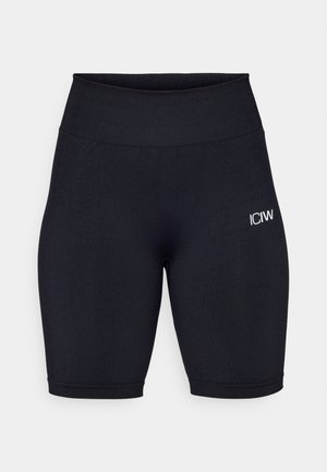 ICANIWILL DEFINE SEAMLESS BIKER SHORTS - Leggings - black