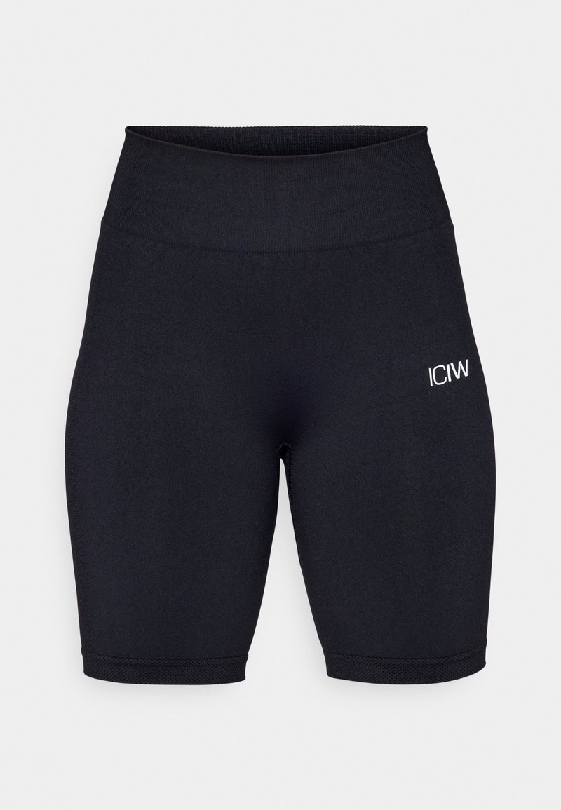 Pantaloncini Corti Donna ITZON In Nylon E Spandex | Seamless Mini Biker Per Fitness E Spiaggia - Foto 4
