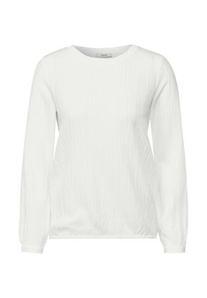 MIT SMOCK-DETAIL - Blus - weiß