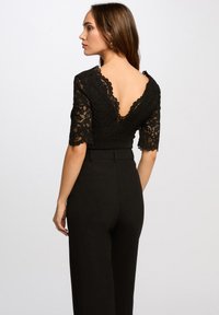 Morgan LENGTH SLEEVES - Blusa - noir