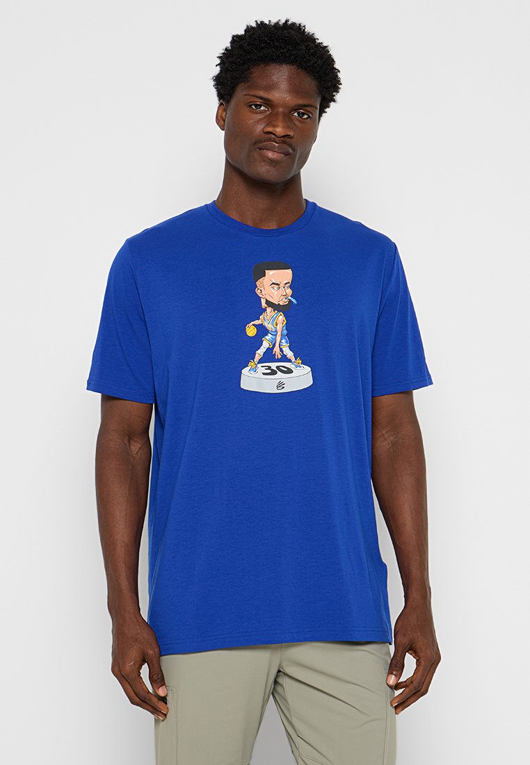 Under Armour T-shirt print blauw