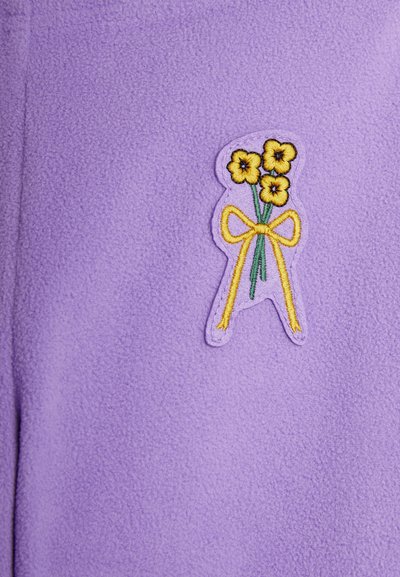 Mini Rodini WINTER FLOWERS TROUSERS UNISEX - Παντελόνι φόρμας - purple