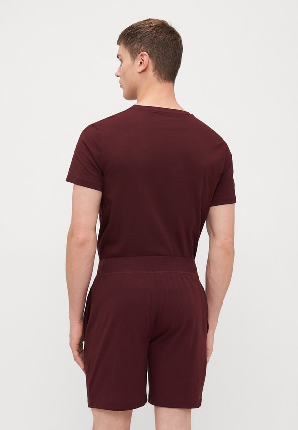 SHORT SLEEP BOTTOM - Pyjama bottoms - harvard wine2