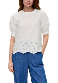 s.Oliver Camiseta estampada - off-white