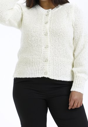 Strickjacke - off-white