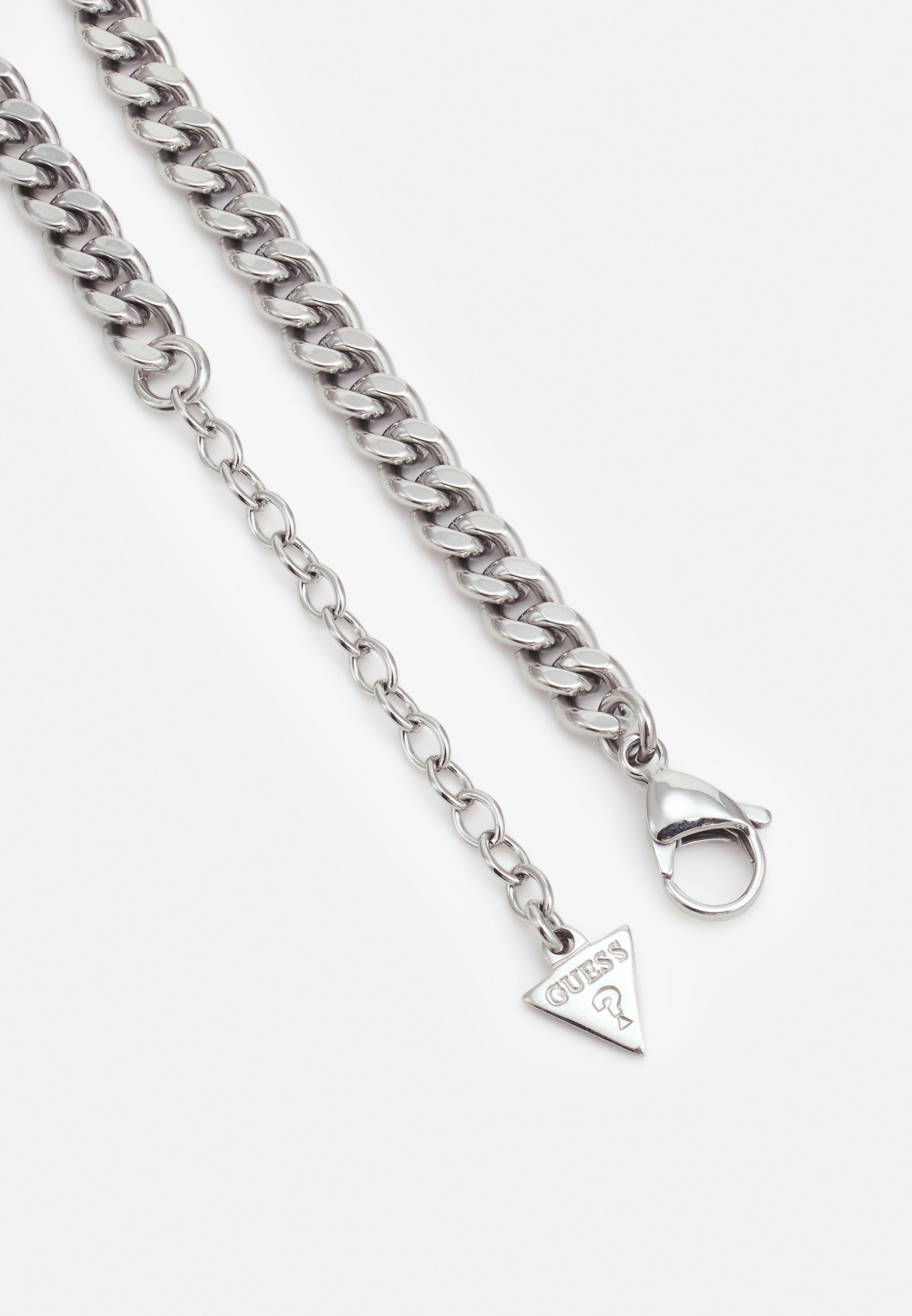 guess silver chains for men