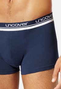 uncover by Schiesser RETRO 6ER PACK BASIC - Boxerkalsong - schwarz   blau