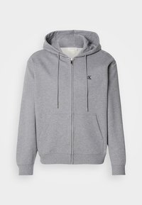 MONOGRAM - Camisola com fecho - medium grey heather