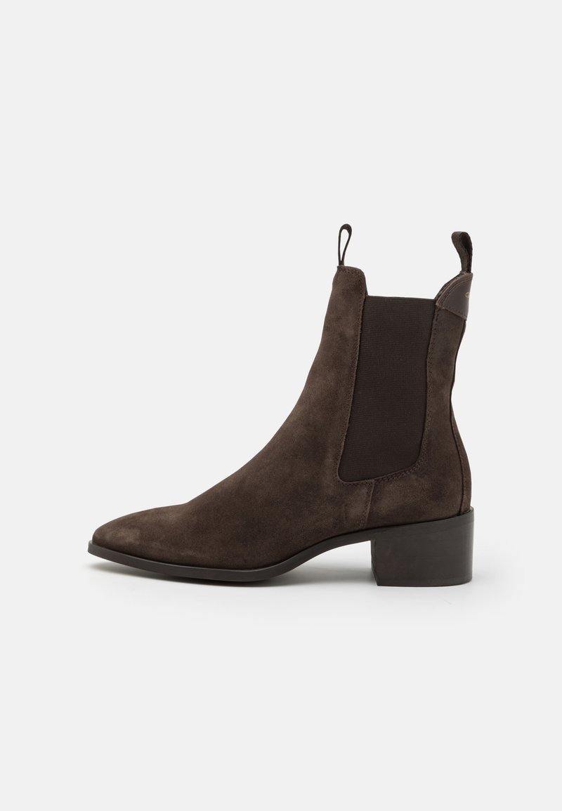 GANT BROOMLY - Kauboi/mootorratturi poolsaapad - espresso