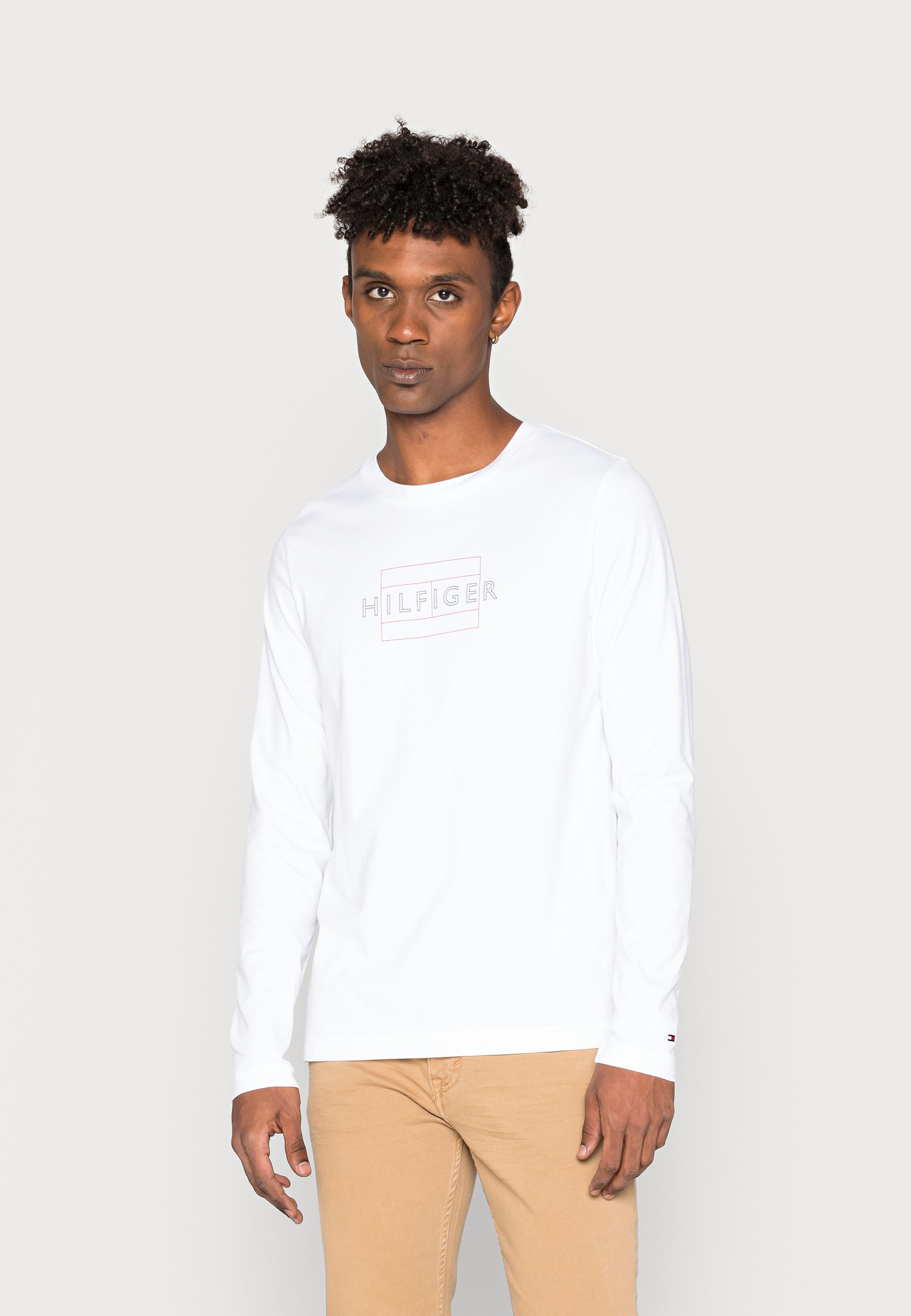 Tommy Hilfiger LINEAR FLAG LONG SLEEVE 