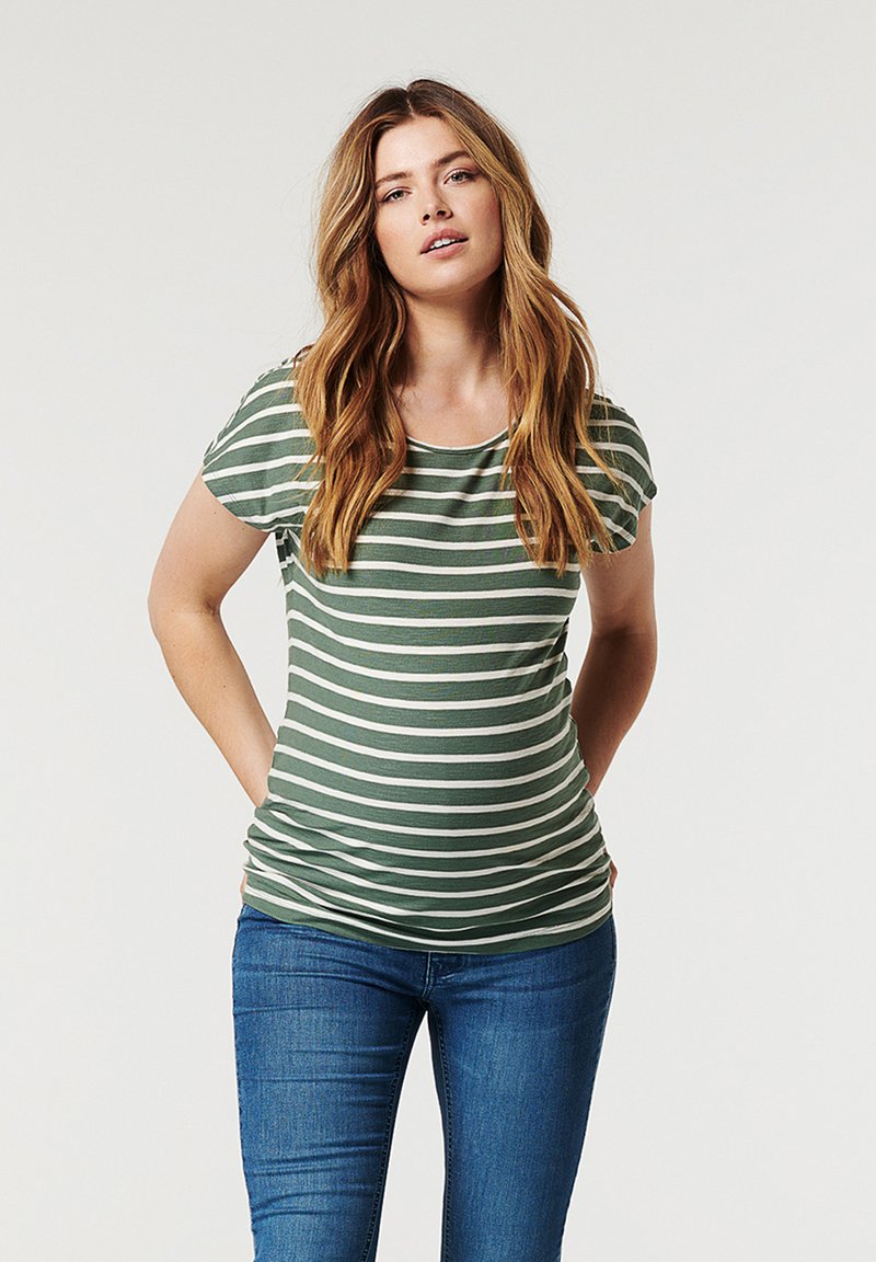Damen T-Shirts | Noppies T-Shirt print duck green/grün - PX03998 Damen T-Shirts | Noppies T-Shirt print duck green/grün - PX03998