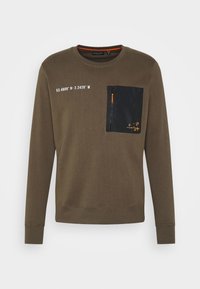 Brave Soul Sweatshirt - brown