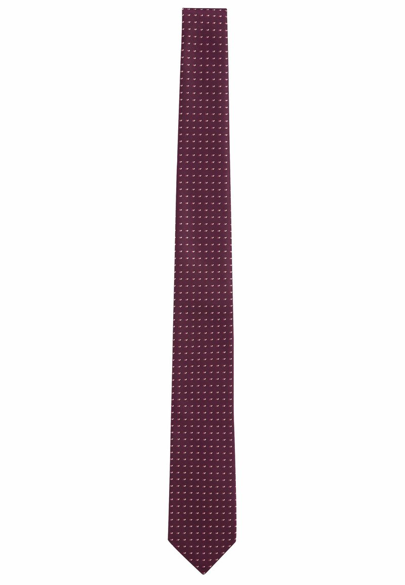 Next PATTERN - Cravate - burgundy red