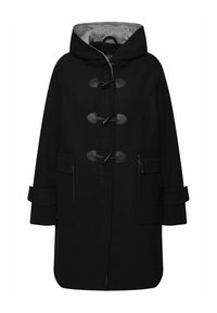 KAPUZE KNEBELKNÖPFE - Mantel - black