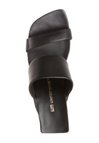United Nude Pantofle na podpatku - black