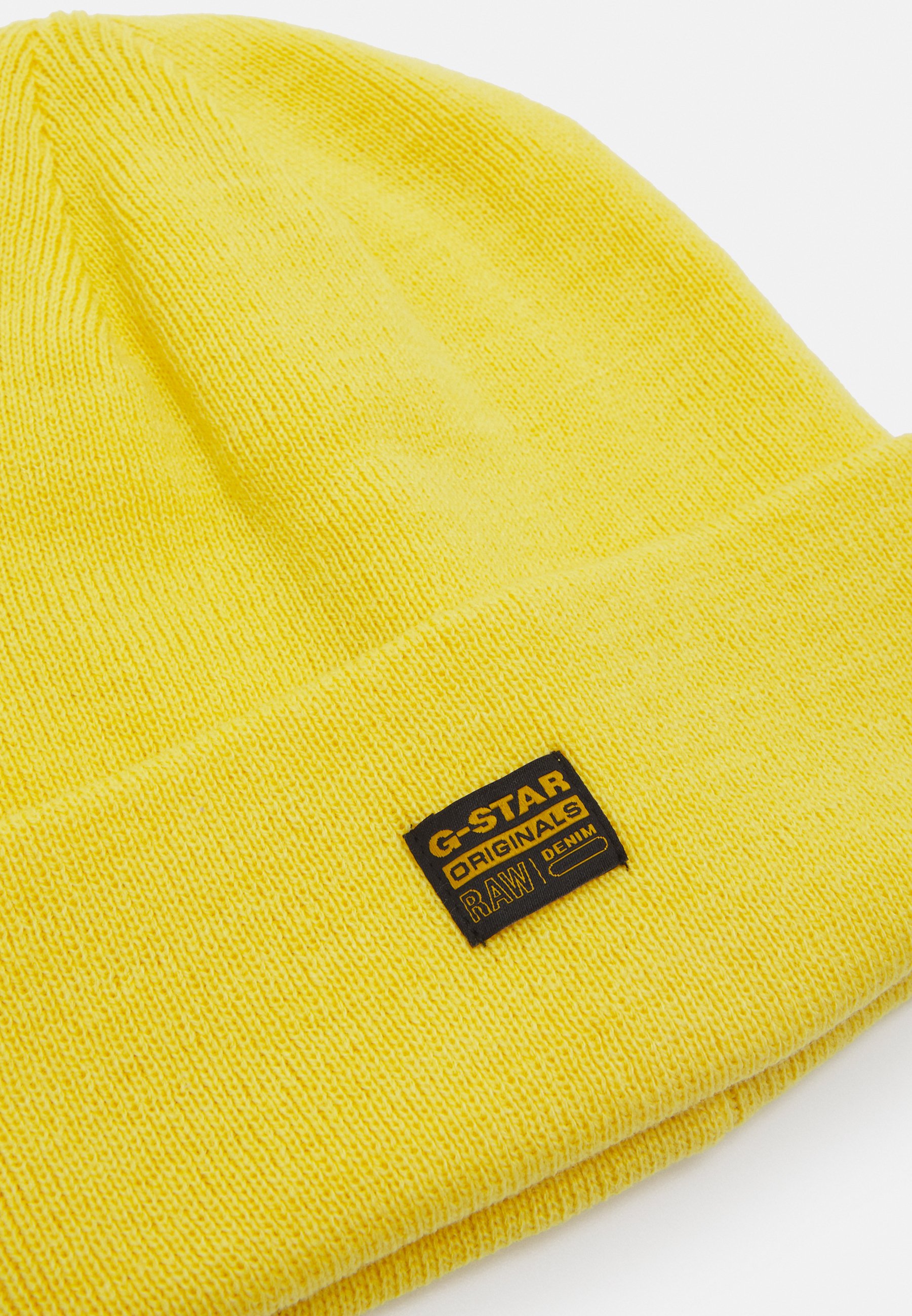 G-Star Raw Mens Effo Long Beanie - Yellow - One Size
