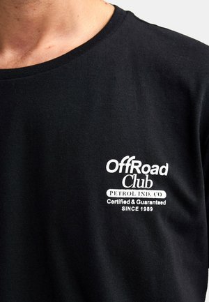 Petrol Industries, PETROL INDUSTRIES T-SHIRT KURZARMSHIRT - T-shirt print - schwarz