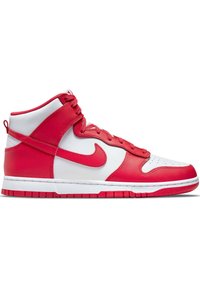 Nike Sportswear DUNK RETRO - Sapatilhas de cano alto - white/univ red