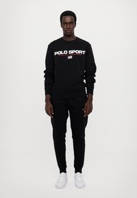 Polo Ralph Lauren POLO SPORT SWEATSHIRT UNISEX - Bluză de molton - black/white