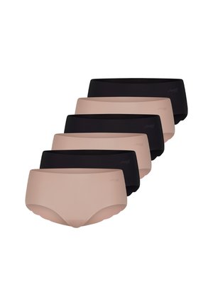 6 PACK - Slip - braun dark combination