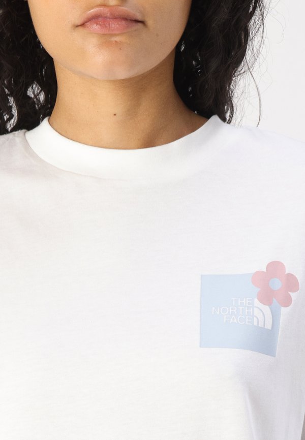 WOMENS OVERSIZED TEE FLOWER LOGO - Print T-shirt2