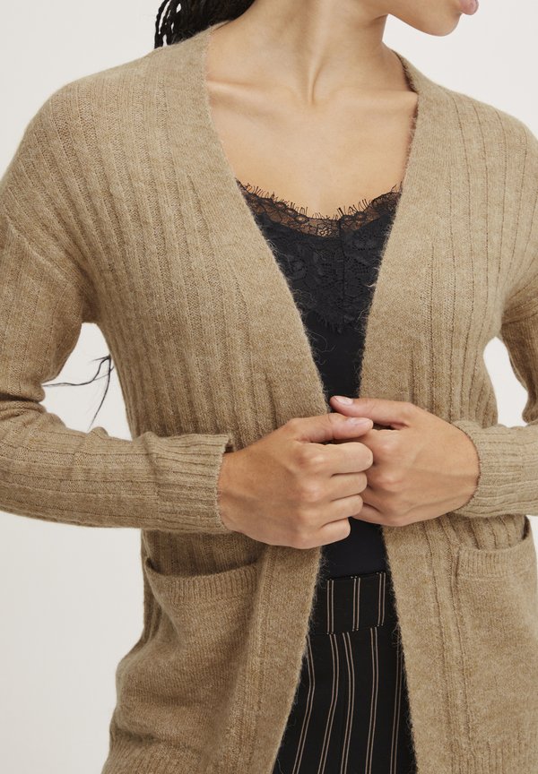 IHKAMARA - Cardigan - mottled beige2
