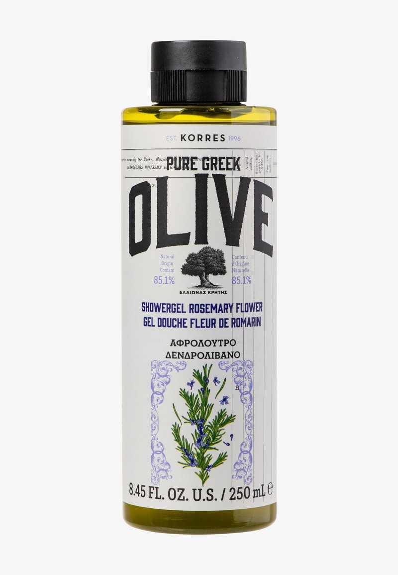 KORRES - OLIVE ROSEMARY FLOWER SHOWER GEL - Duschtvål, Förstora