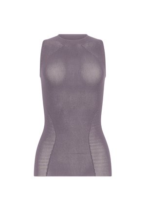 Wolford GRID NET - Top - arctic dust