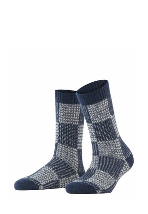 CHARMING CHECKS - Chaussettes - midnight