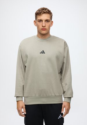 adidas Sportswear, ESSENTIALS FEELCOZY  - Суитшърт - silver-coloured pebble/black