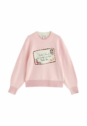 Next, FAMILY MATCHBACK CHRISTMAS JUMPER - Cardigan - pink