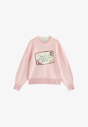 Next, FAMILY MATCHBACK CHRISTMAS JUMPER - Cardigan - pink