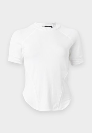 DEGREGE - Základné tričko - bianco