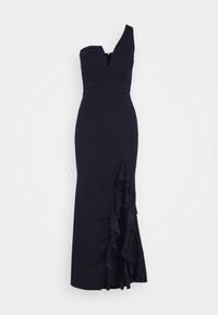 SOYA ONE SHOULDER RUFFLE MAXI DRESS - Ballkleid - navy blue