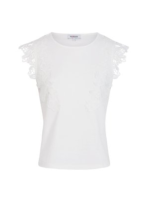 Morgan, MORGAN MORGAN SHORT-SLEEVED T-SHIRT - Camiseta estampada - blanc