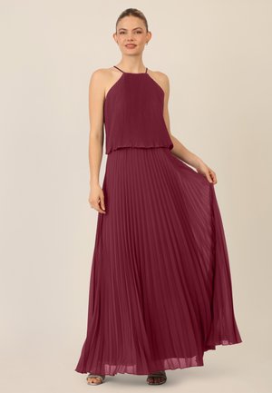 Robe longue - bordeauxrot