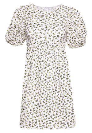 Jersey dress - camel