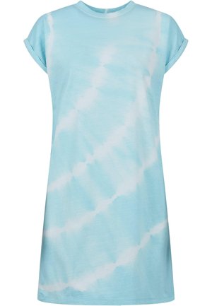 Urban Classics TIE DYE  - Jerseykjole - aqua blue