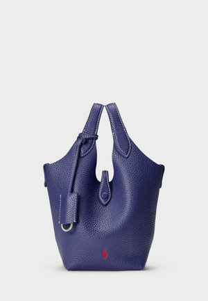 POLO PLAY LEATHER SMALL TOTE & CROSSBODY - Käekott - ink