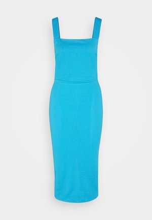 WAL G., BEN SQUARE NECK MIDI - Cocktailkjole / festkjole - mediterranean blue