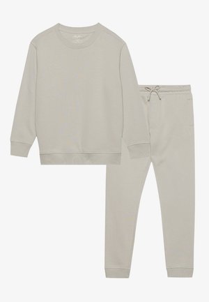 UNISEX SET - Sweatshirt - mottled light grey