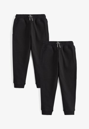 2 PACK SLIM FIT - Donji dijelovi trenirke - black