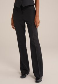 TALL FIT - Nadrágok - black