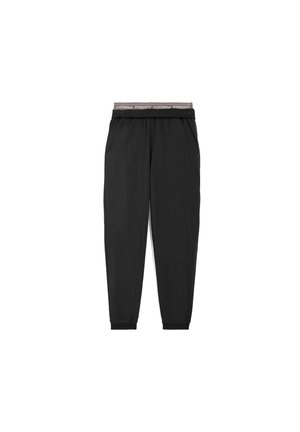JOGGERS IN CON ELASTICO LOGATO SCOPRIBILE - Pantalon de survêtement - nero