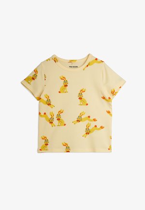Mini Rodini, RABBITS UNISEX - Tričko s potlačou - yellow