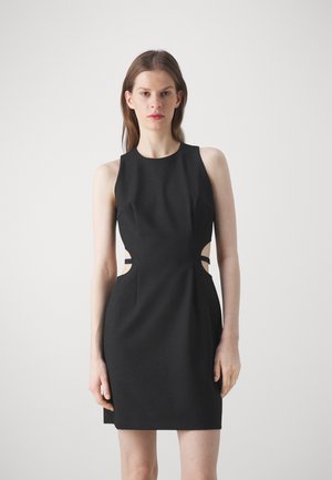 KAMILAUNA - Shift dress - black